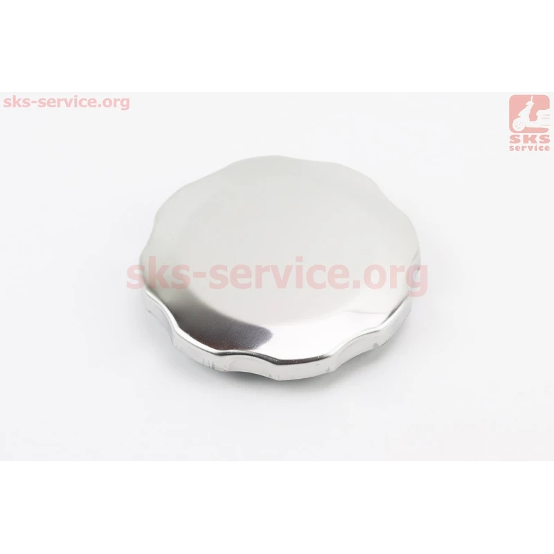 Кришка бака паливного (для генератора 2-9кВт) D-93mm, 168F/170F/173F/177F/182F/188F/190F, метал, ХРОМ