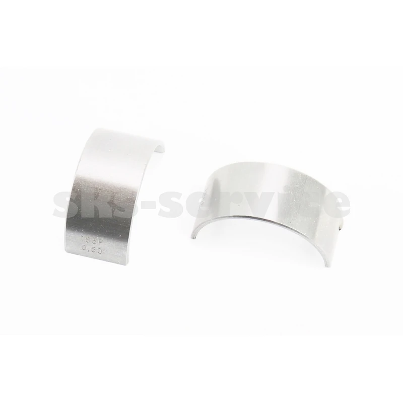 Вкладиш шатуна (d-40mm, D-43mm, h-20,5mm) 186F/188F к-кт 2шт +0,50