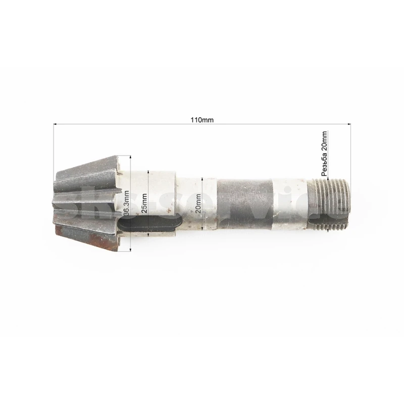 Фото 2 - Вал КПП вторинний Z-9 Тип 2
