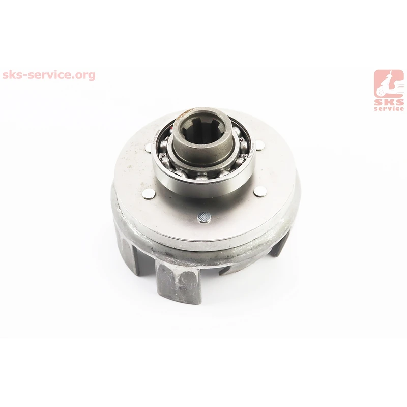 УЦІНКА МБ-M178/186F Зчеплення - кошик d-25mm Тип 1 + підшипник 6007 (гнуті пелюстки, див. фото)