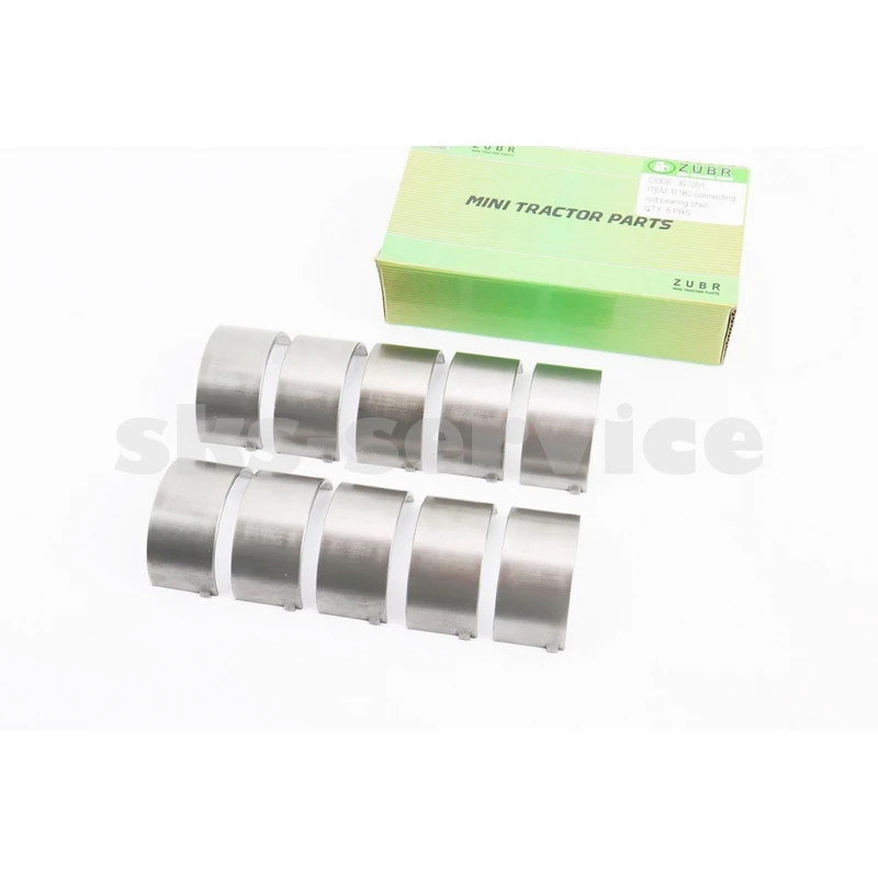Вкладиш шатуна R175A/R180NM к-кт 10шт STD, з написом 175