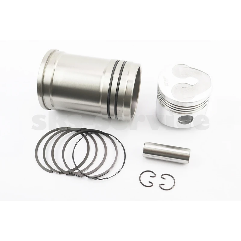 Поршнева R180NM к-кт, поршень 80mm STD (форкамера Підкова) +гільза +манжети