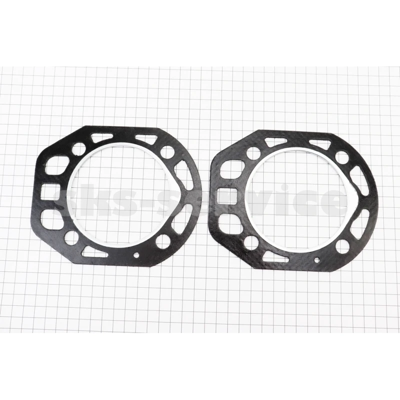 Прокладка головки циліндра R180NM-80mm, к-кт 2шт (вн. кільце з виступом)