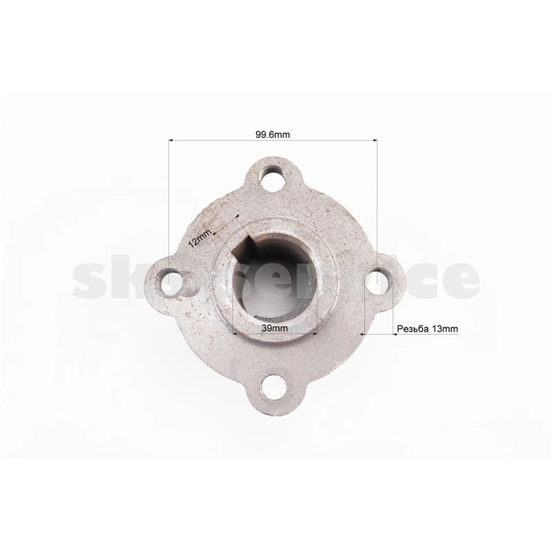 Фото 2 - Ступица колеса d-39mm, 4отв. 6,00-12 Тип 1