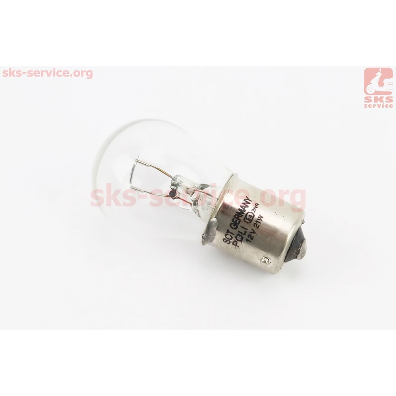 Лампа стопа (велика) 12V21W S25 / BA15S