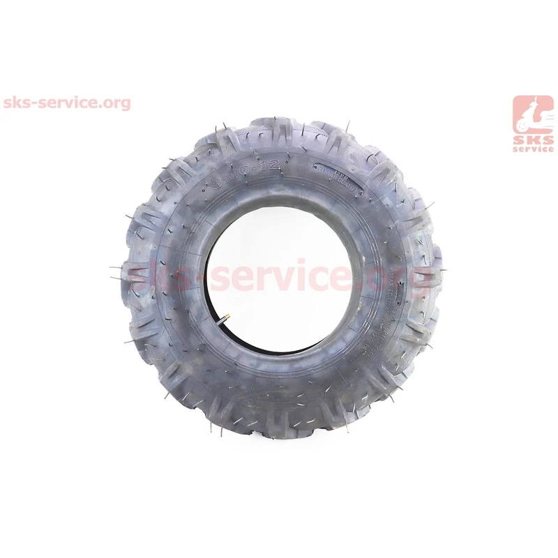 Фото 4 - Шина на мотоблок 6,00-12 12PR з камерою насічка (NEW), (можливі незначні дефекти)
