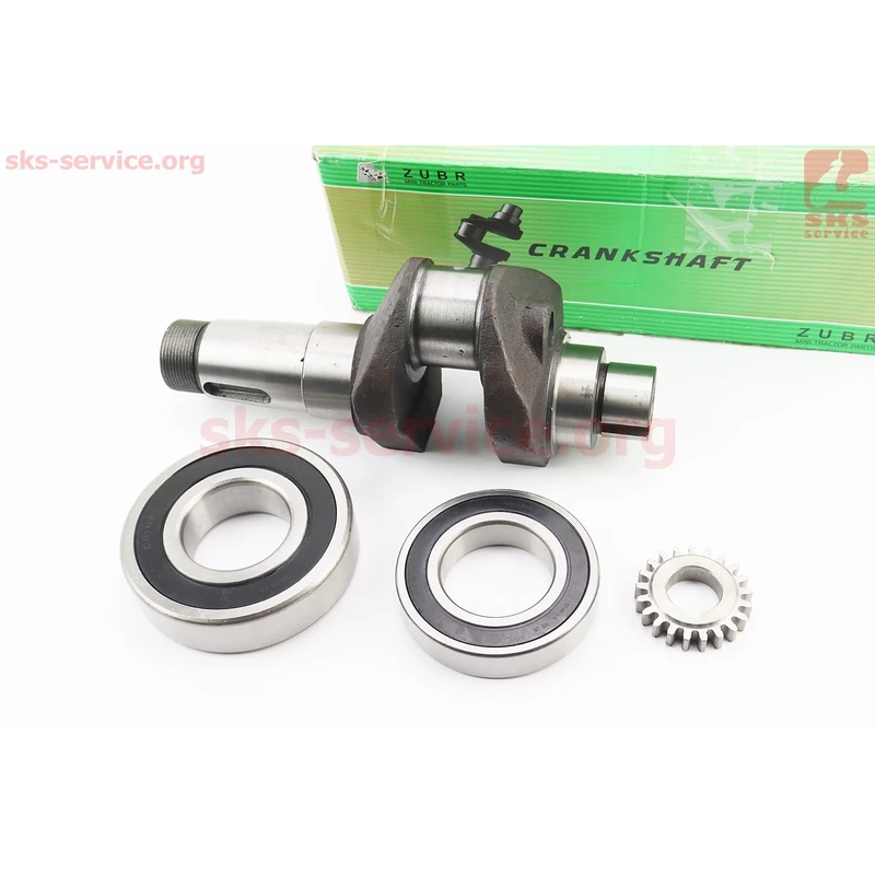 Колінвал R195NM+підшипники+шестерня, CROSSER, S-180