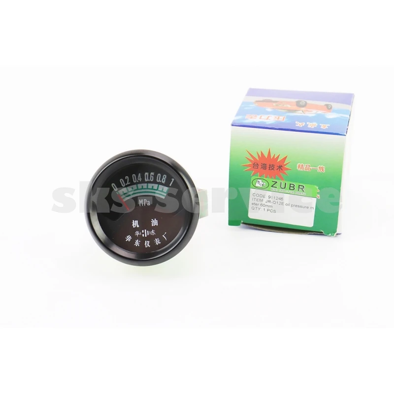 Покажчик тиску мастила 0-10х0,1мРа, D-60mm Тип 2