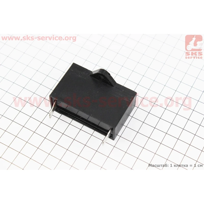 Конденсатор 12µF 350VAC 50/60Hz 0,8 кВт прямокутний