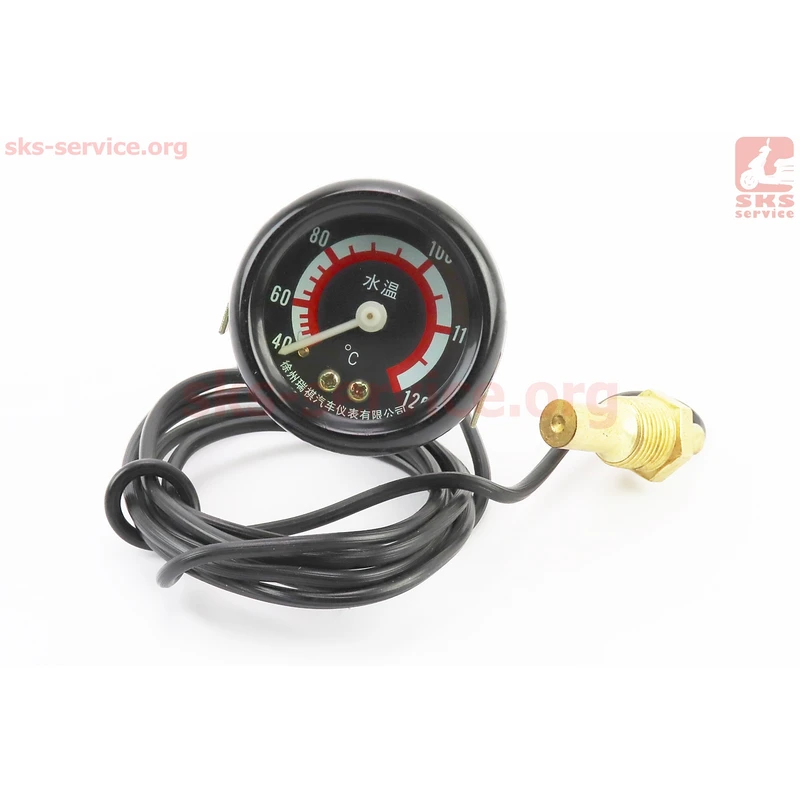 Датчик температури L-1,5m, з покажчиком 0-120 С, D-53mm, Тип 4