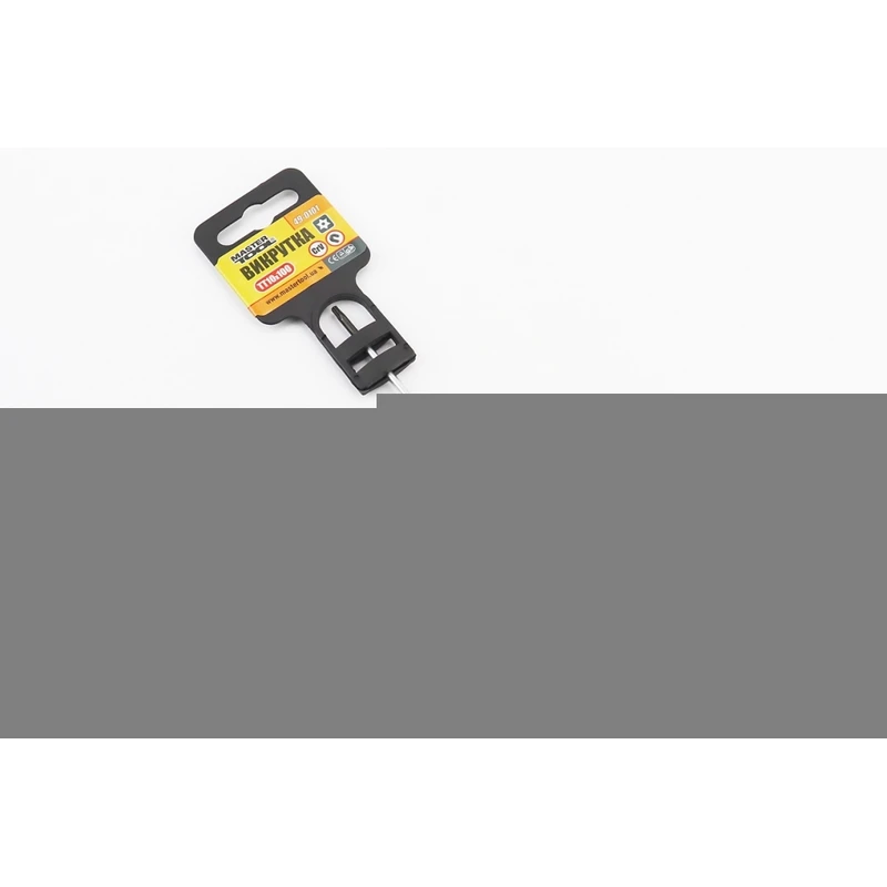 Викрутка магнітна TORX TT10x100мм ручка з TPR покриттям 49-0101