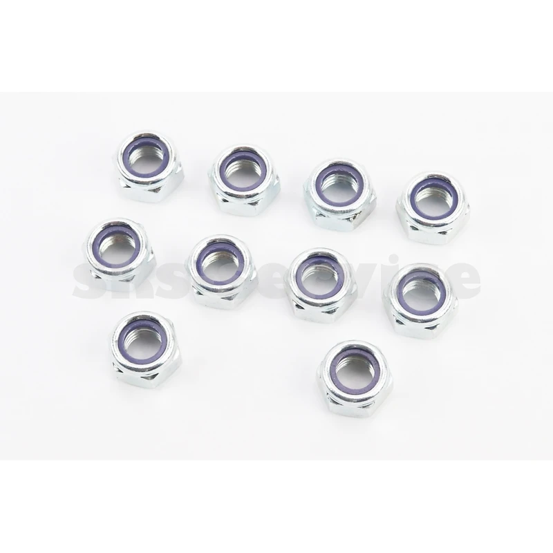 Гайка М12x1,75 самостоп 6 цб DIN985, к-кт 10шт